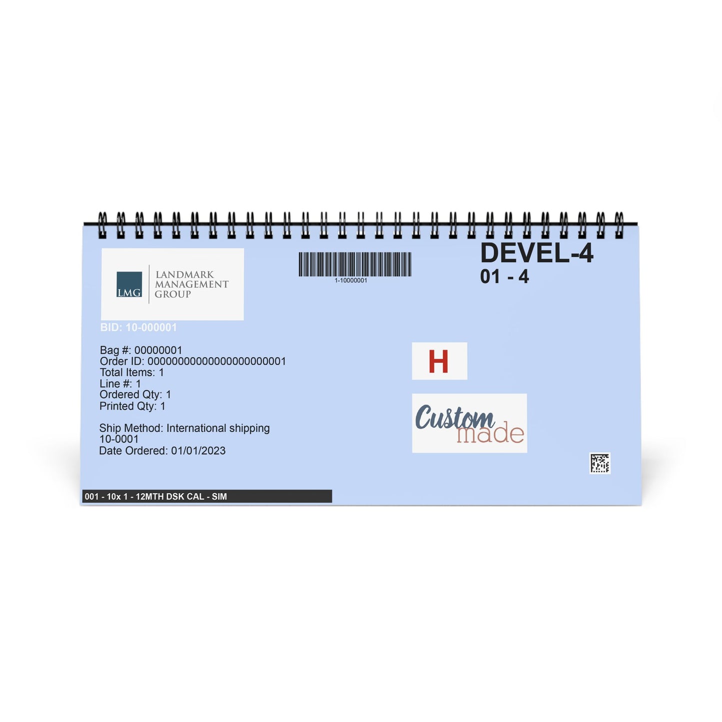 Desktop Calendar (2026 grid)